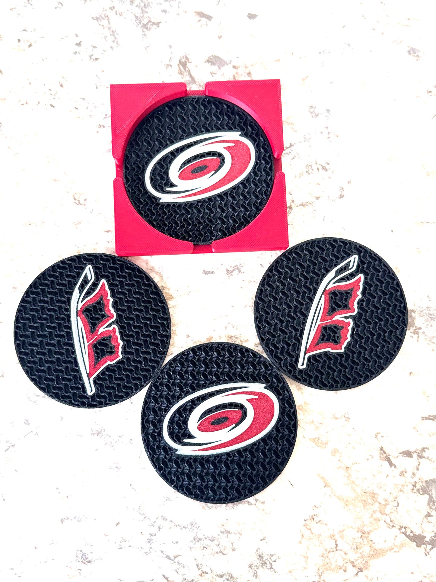 Hurricanes Coasters- set of 4