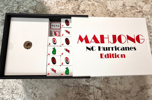 Carolina Hurricanes Mahjong tile set