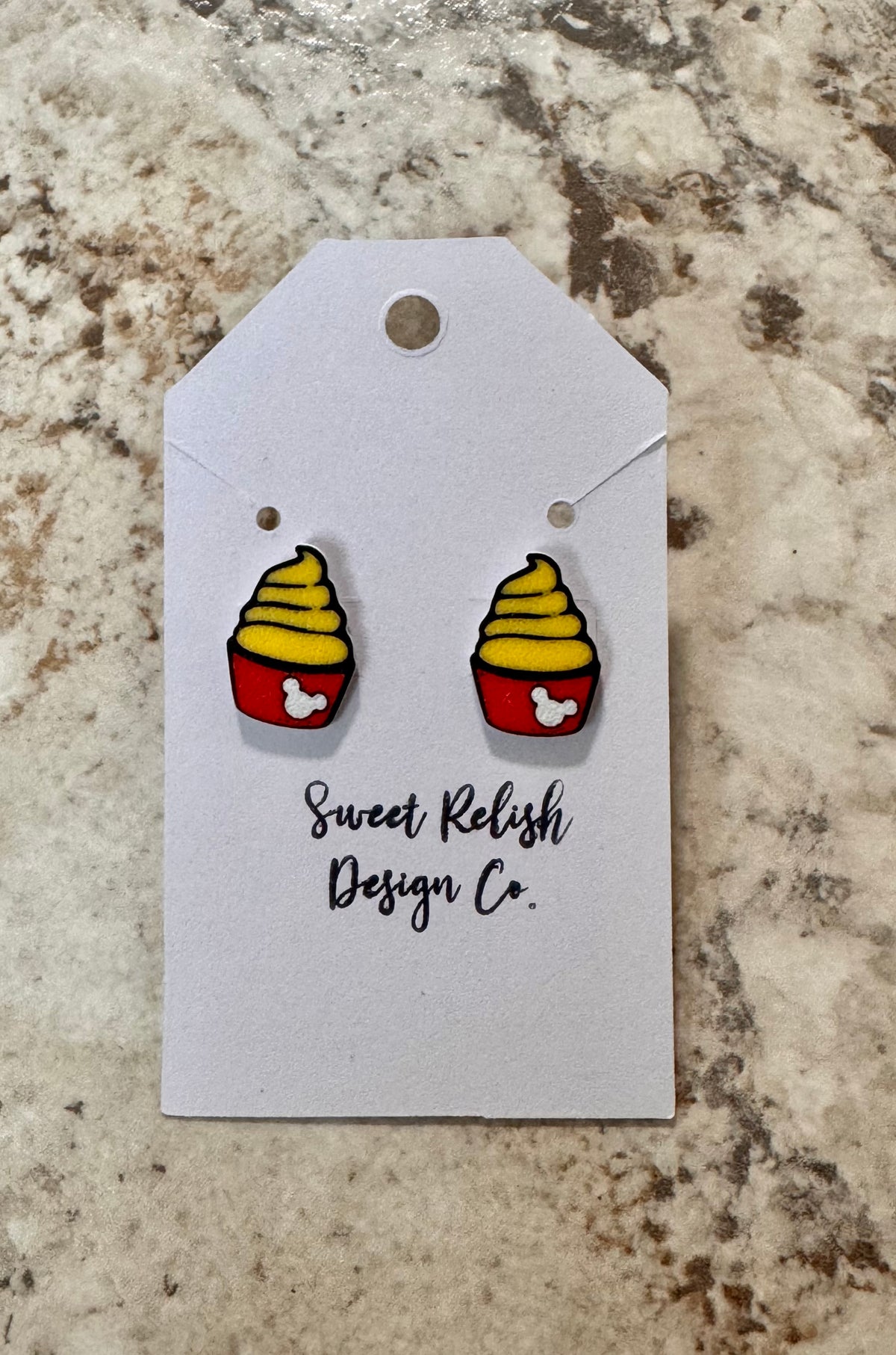 Pineapple Whip Stud Earrings