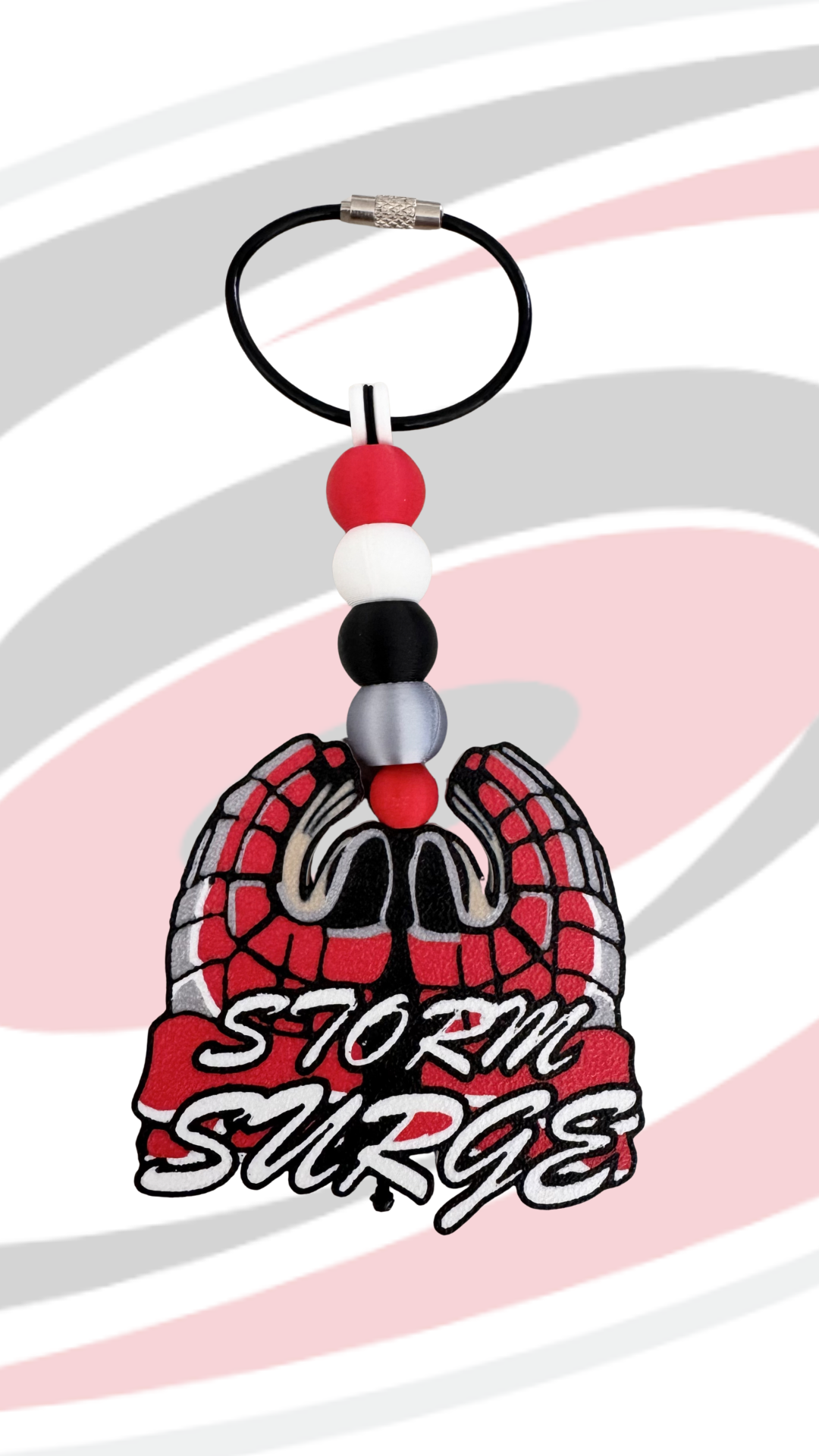 Storm Surge keychain
