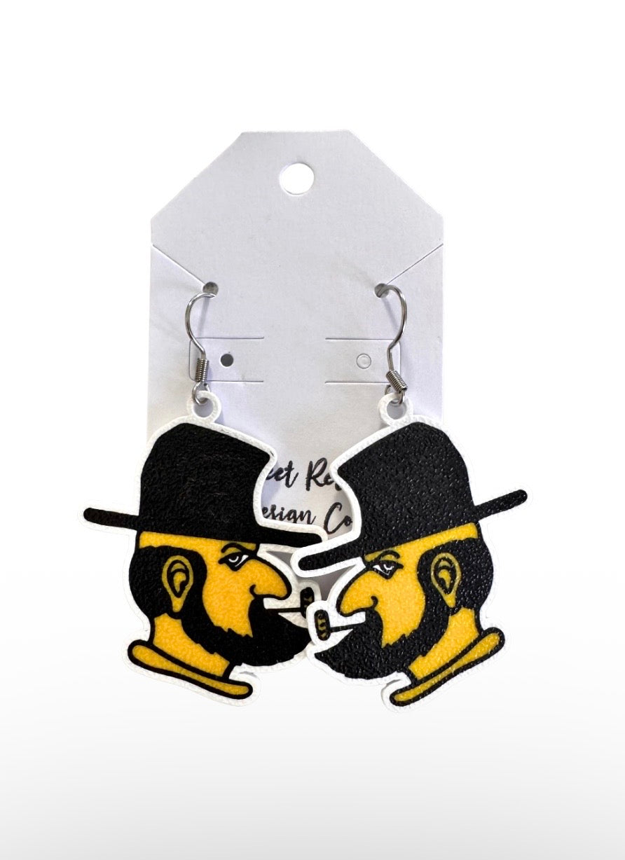 Appalachian State Yosef earrings
