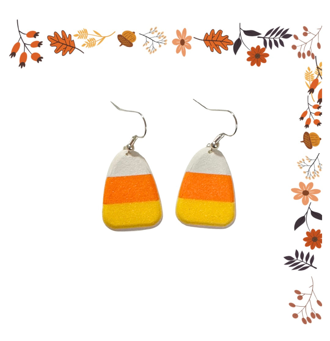 Candy Corn earrings