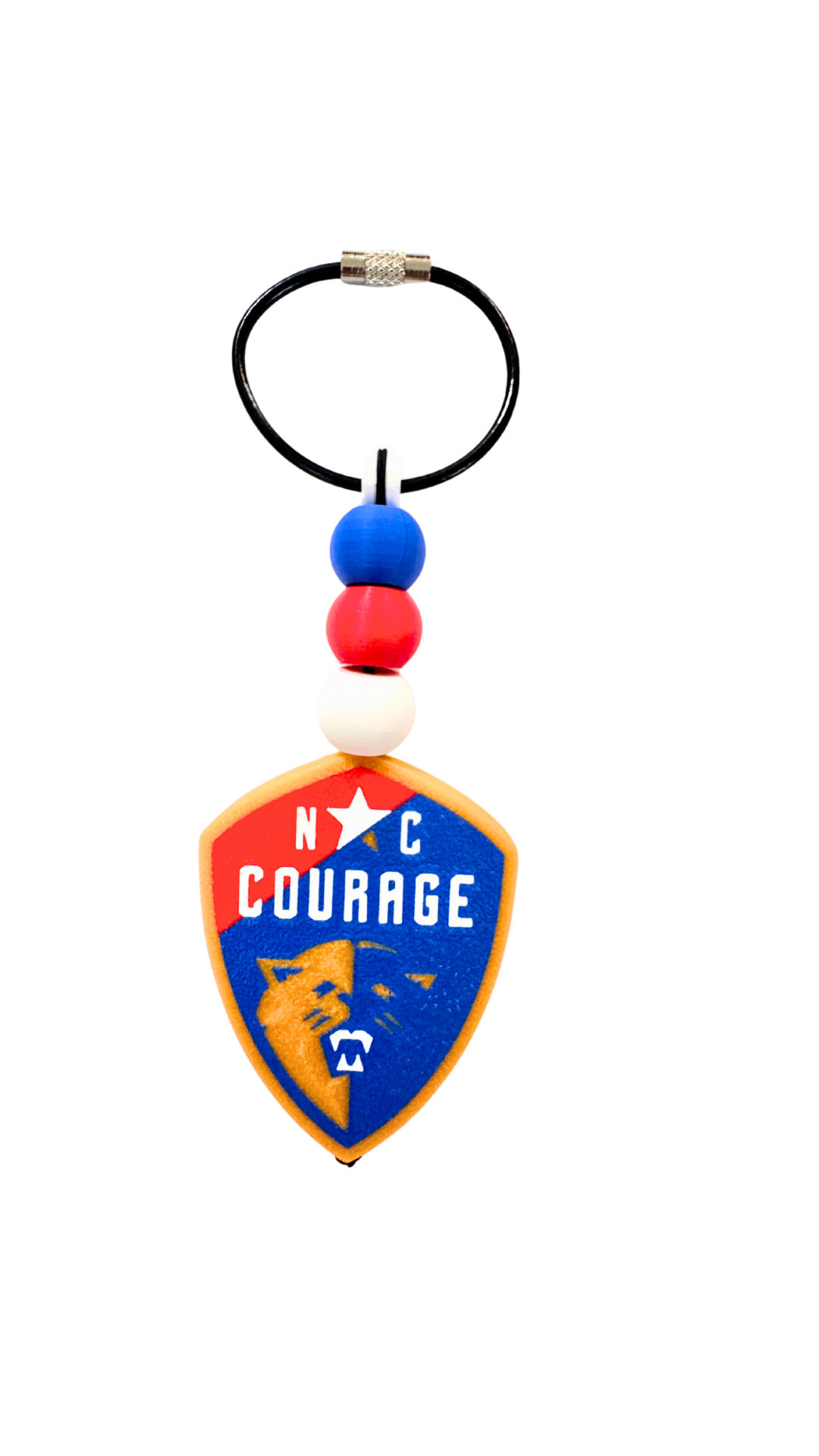 NC Courage keychain