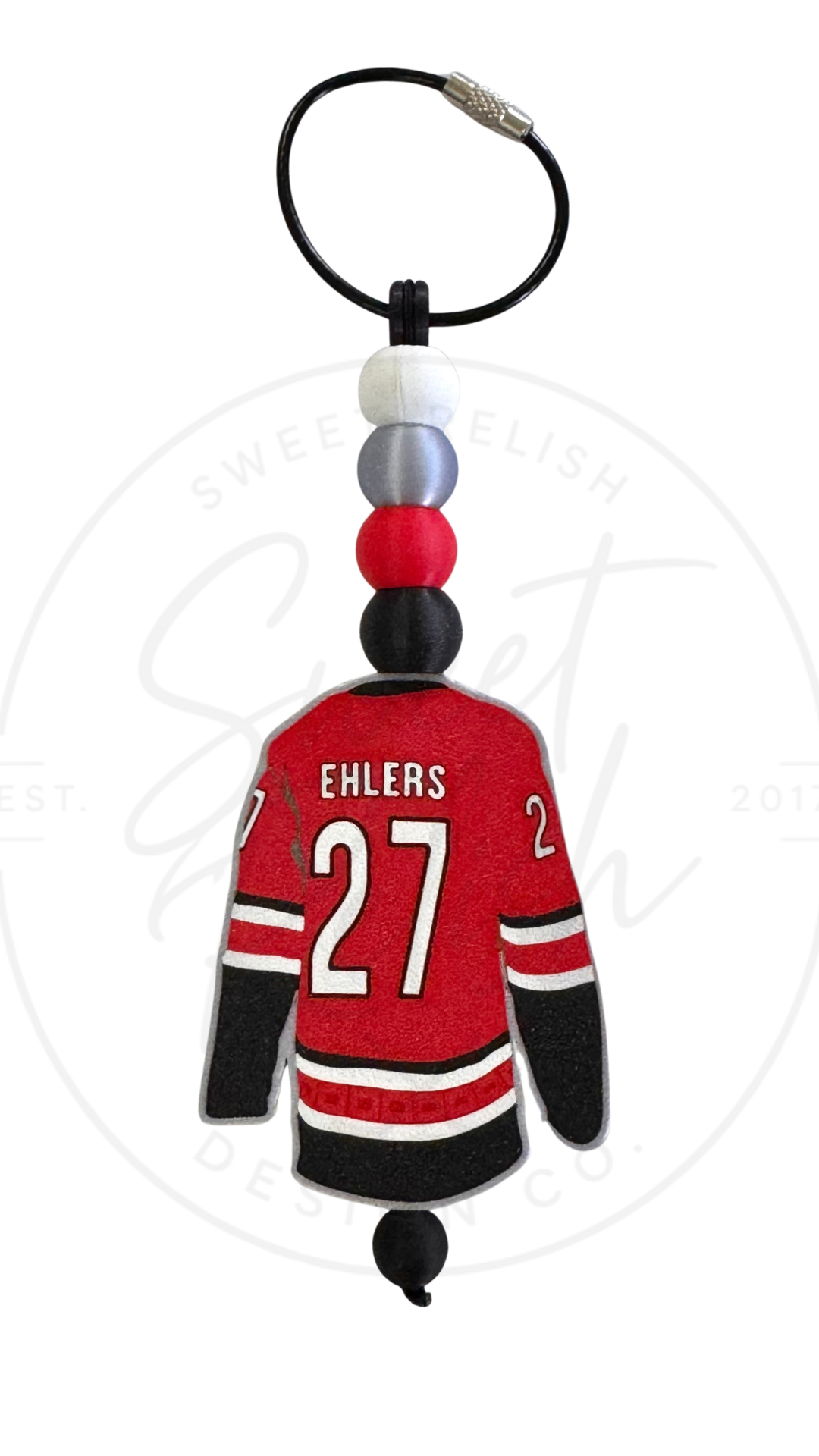 Ehlers jersey keychain