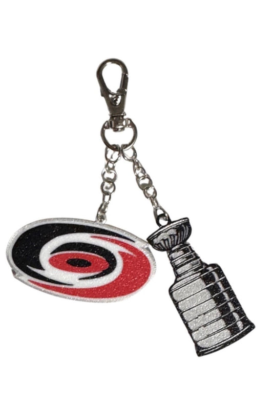 Canes & the Cup keychain