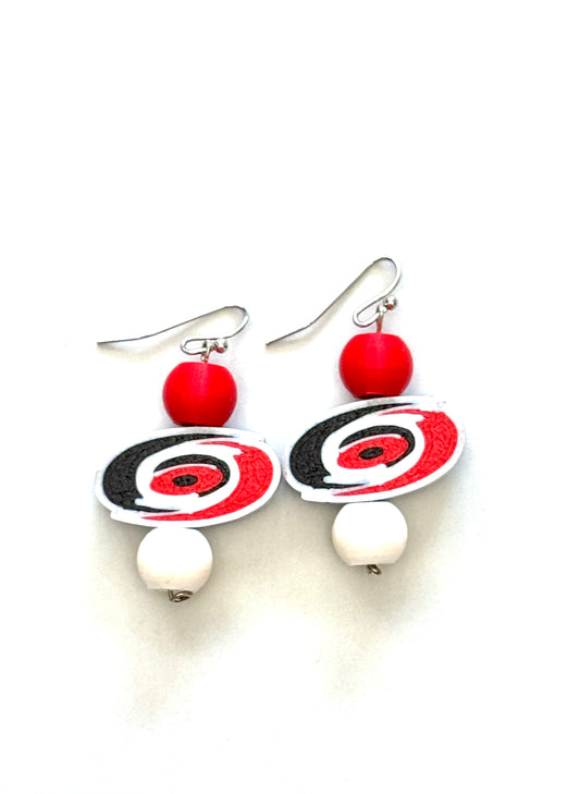 Beaded Storm earrings