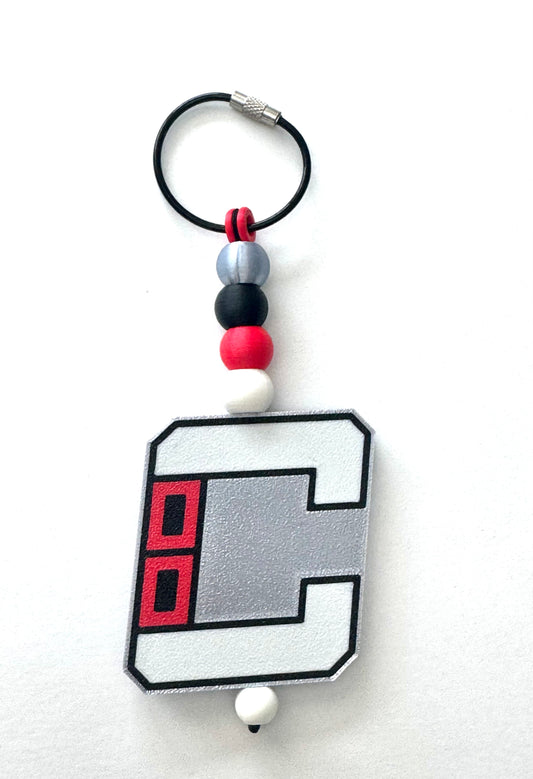 Classic C keychain