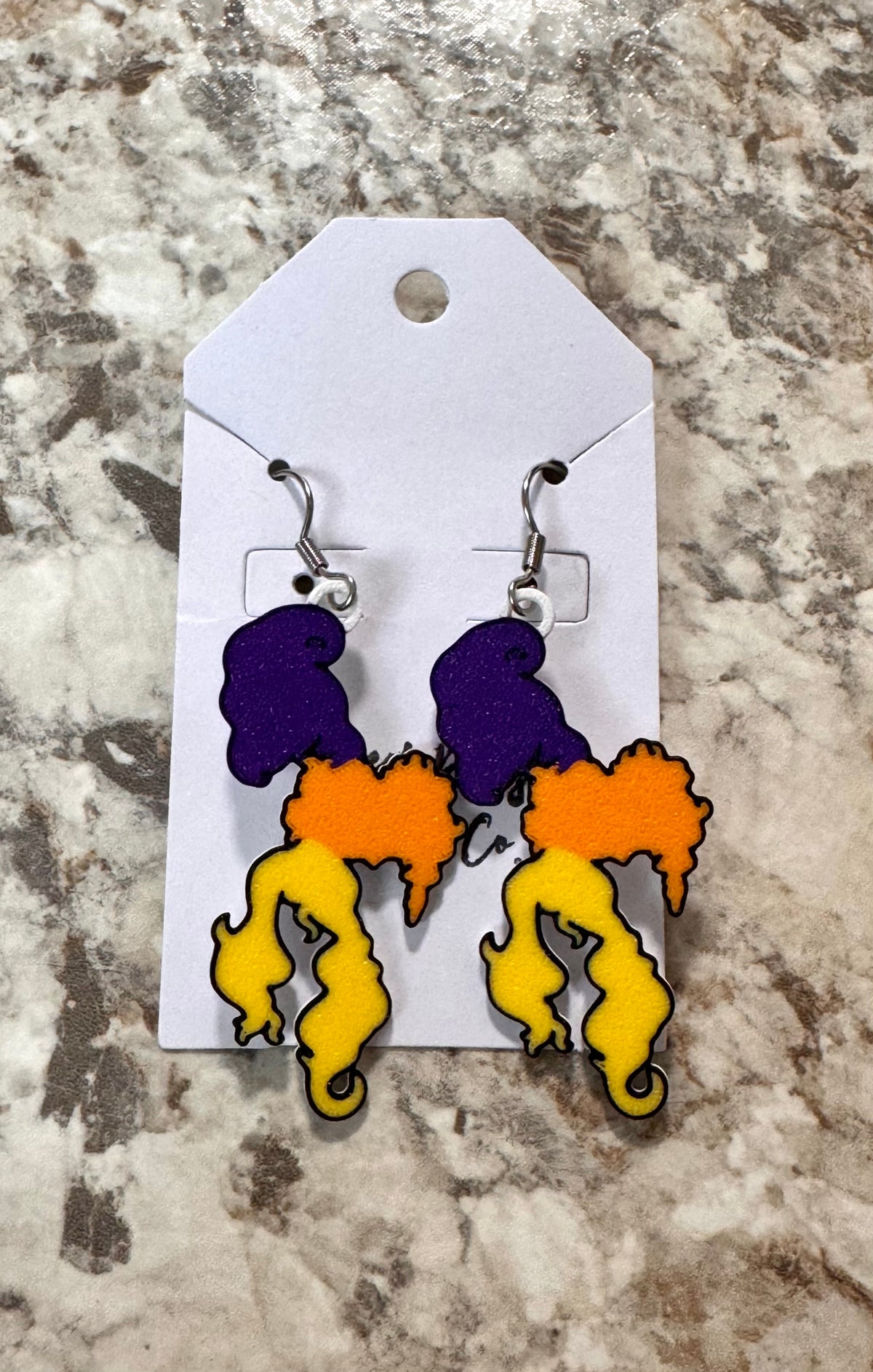 Three Sisters earrings