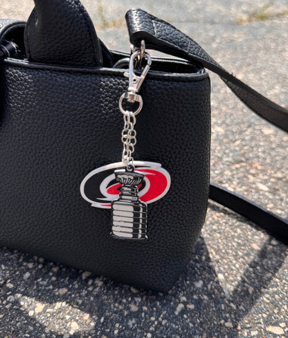 Canes & the Cup keychain