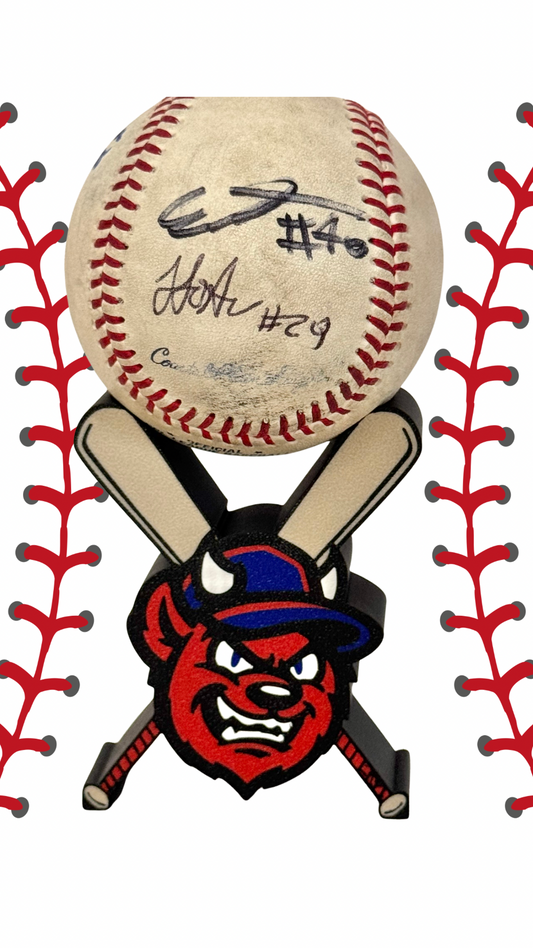 Zebulon Devildogs baseball holder