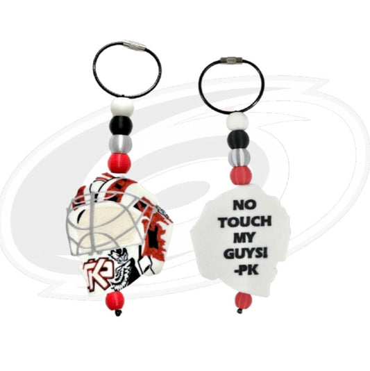 Pyotr: No Touch My Guys keychain