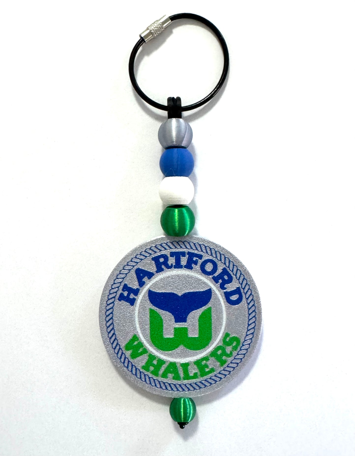 Hartford Whalers keychain
