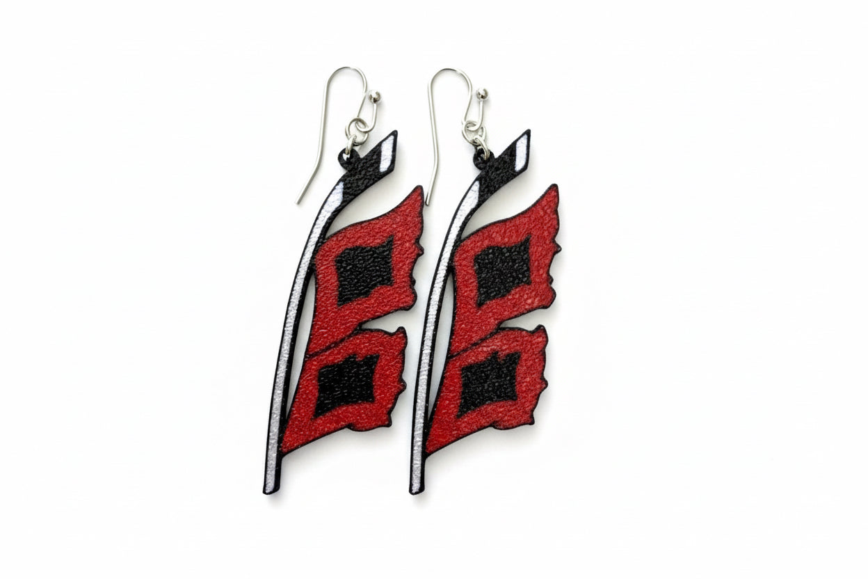 Storm Warning earrings