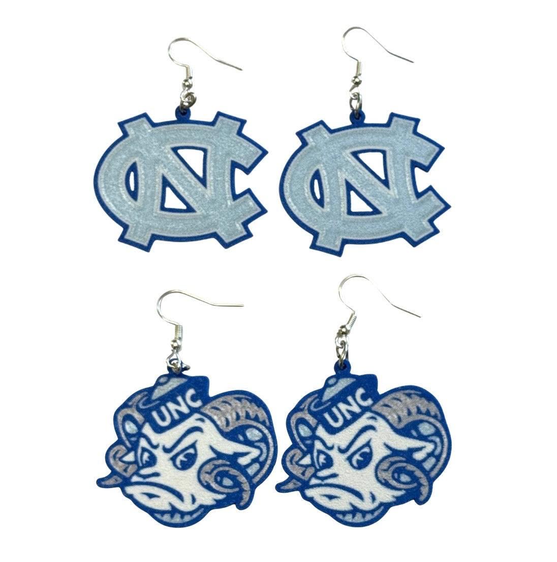 UNC earrings
