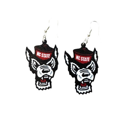 NC State earrings