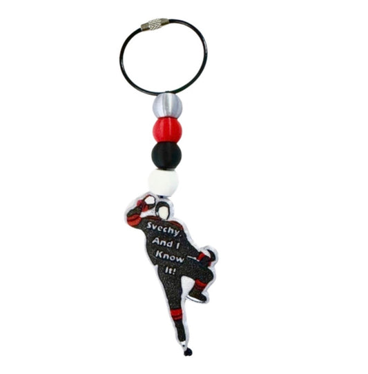 “Svechy & I know it” keychain