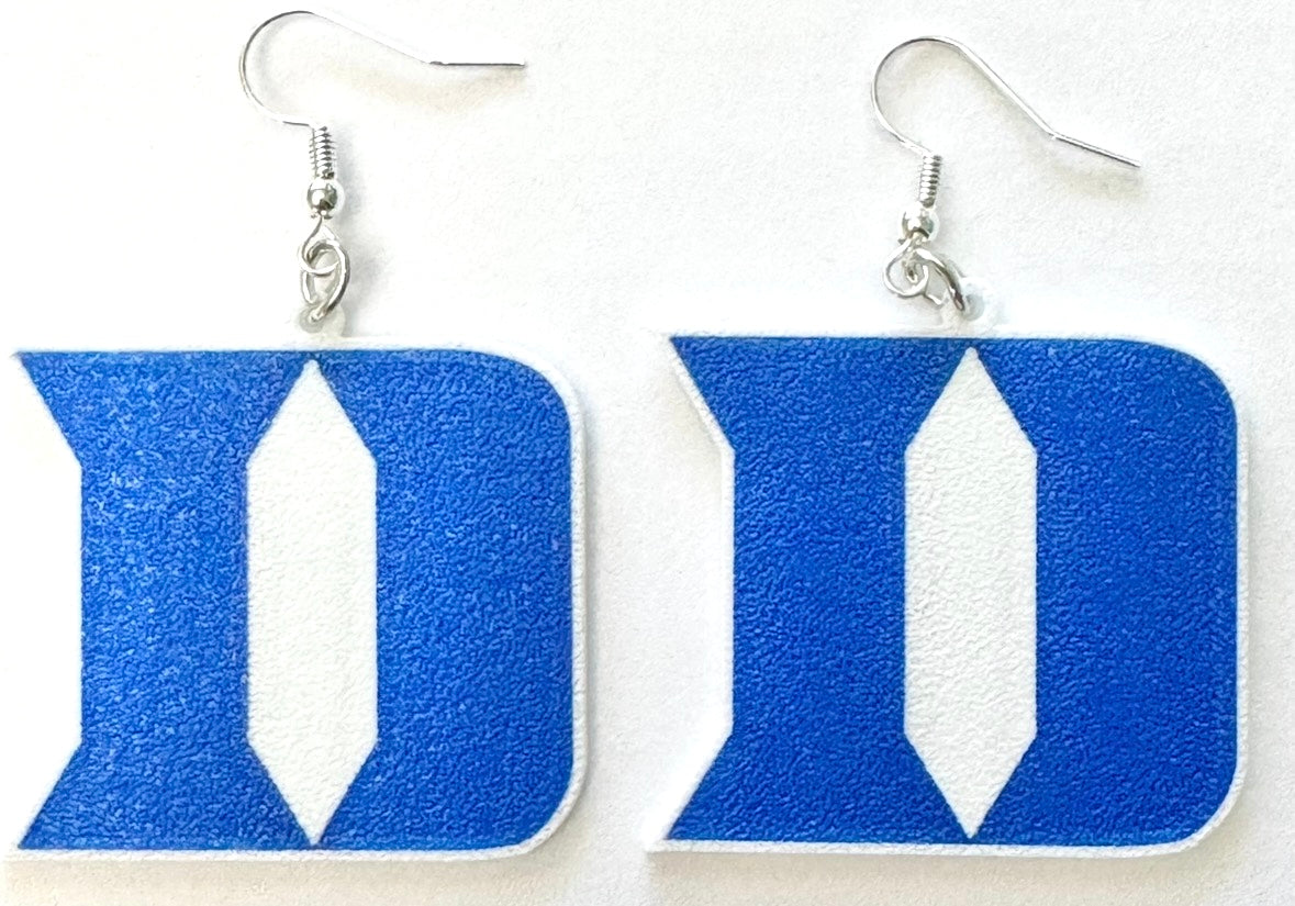 Duke University earrings