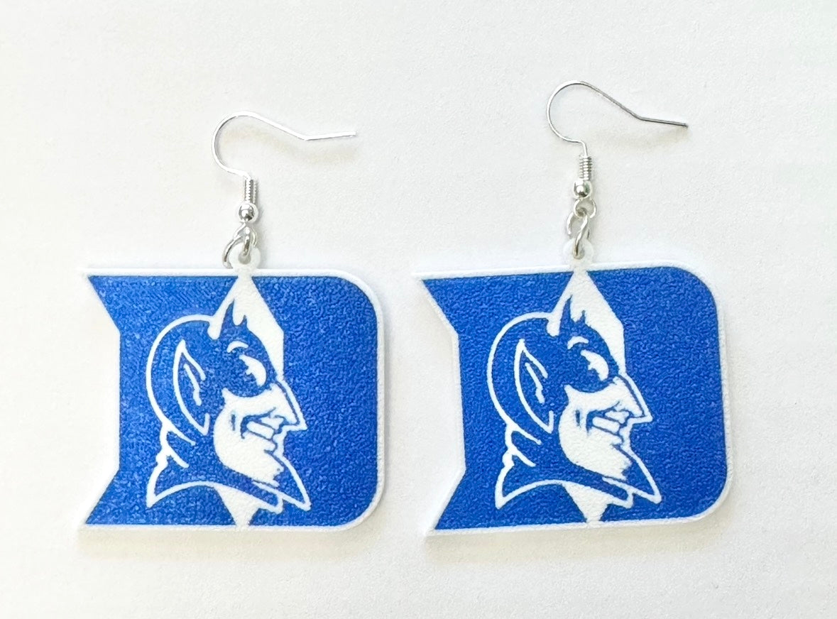 Duke University earrings