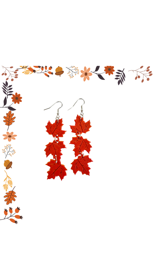 Falling Leaves earrings